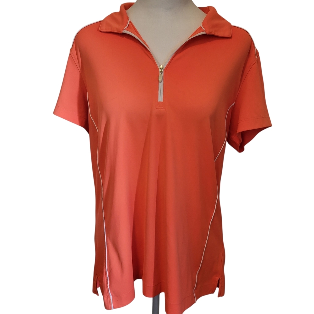Slazenger Golf Top Orange sz XL